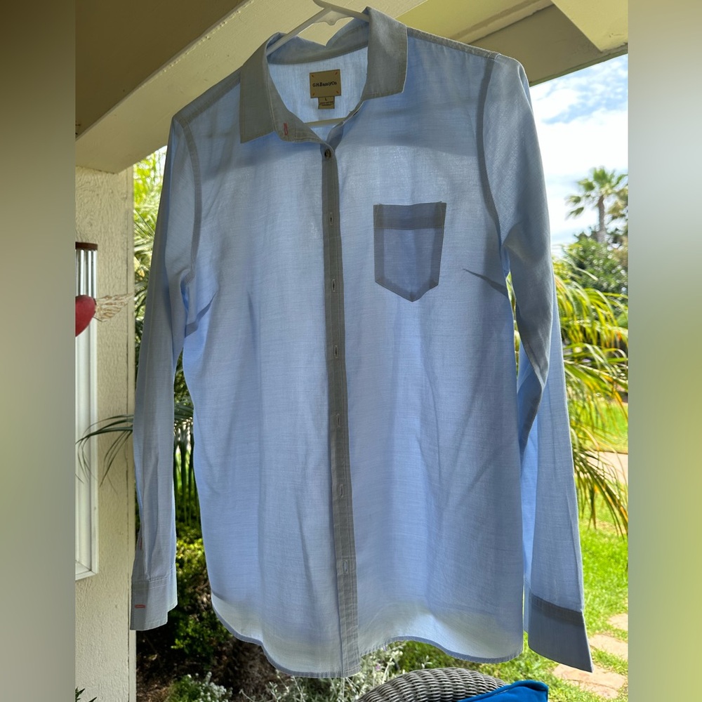 Bass large cotton women’s blouse